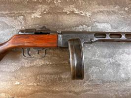 Охолощенный пистолет-пулемет Шпагина (ППШ-СО, ЗАТО Эксперт, 10х31, 1942г.)